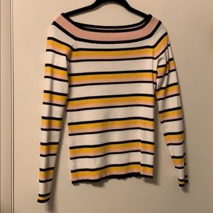 Jcrew factory off the shoulder sweater